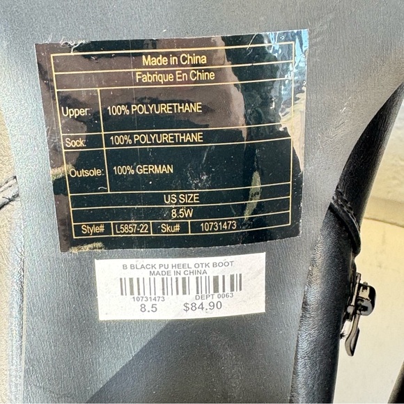 Torrid OTK Heeled Boots Women's 8.5 - Picture 10 of 10